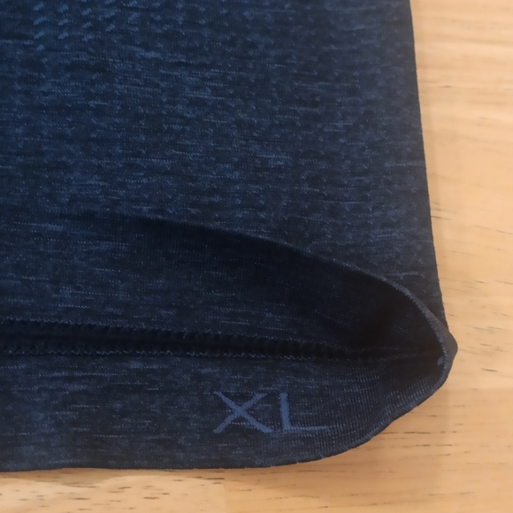 Lululemon Polo Shirt  Mens XLarge Navy-Blue Short Sleeve. - Picture 9 of 16